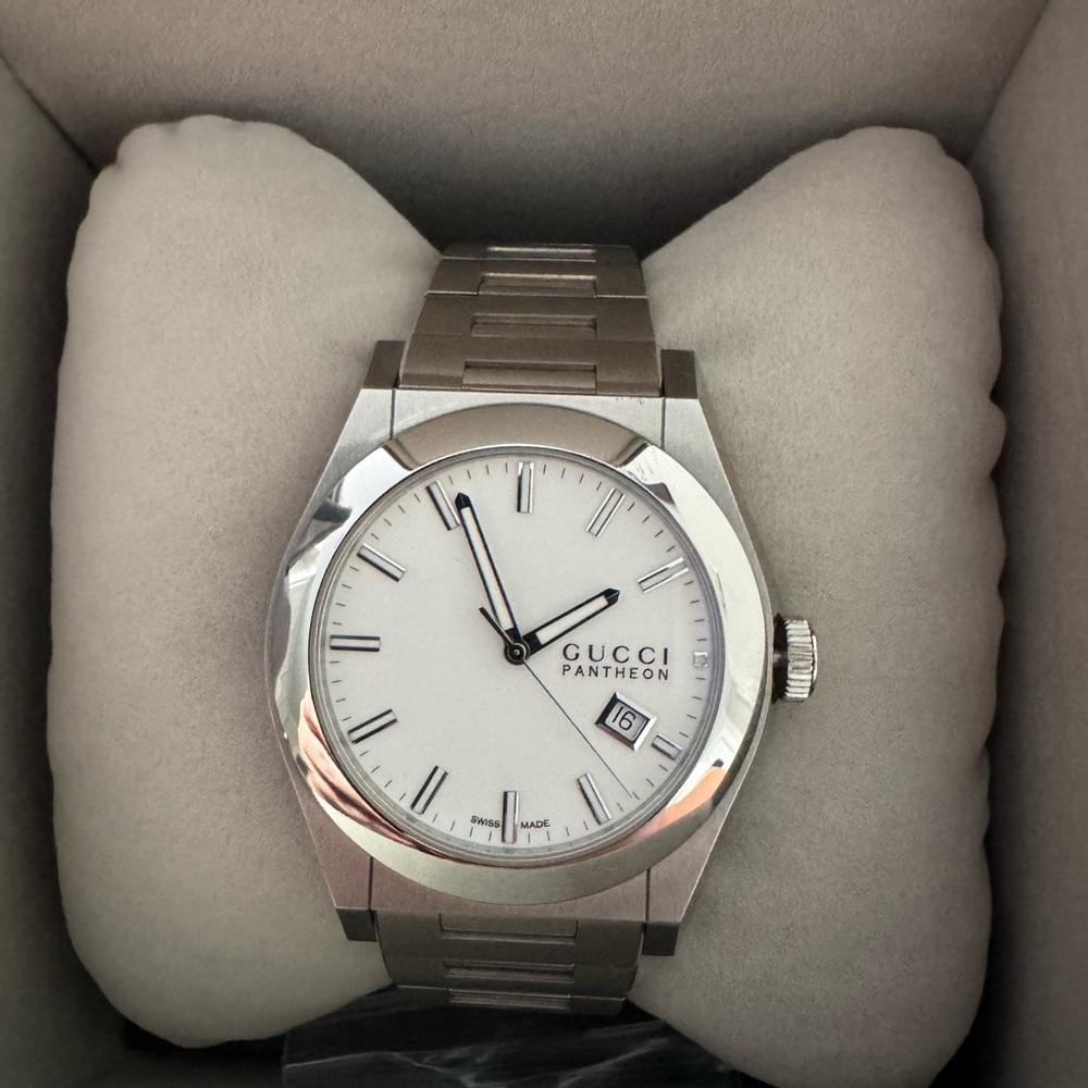 Gucci Pantheon 115.2 44MM Men’s Stainless Steel Watch - Picture 6 of 6